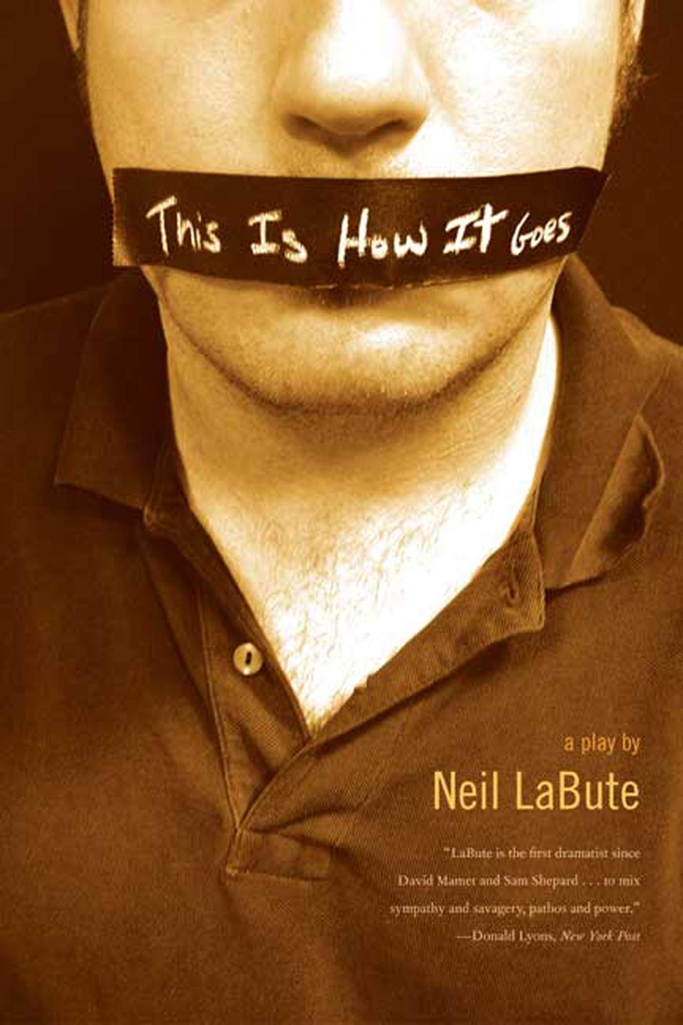 This Is How It Goes: A Play book cover