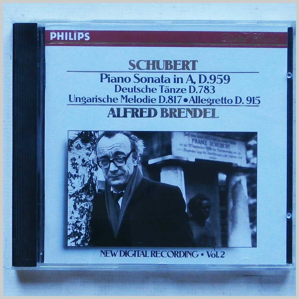 Schubert: Piano Sonata in A, D. 959 / German Dances, D. 783 / Hungarian Melody, D. 817 / Allegretto, D. 915