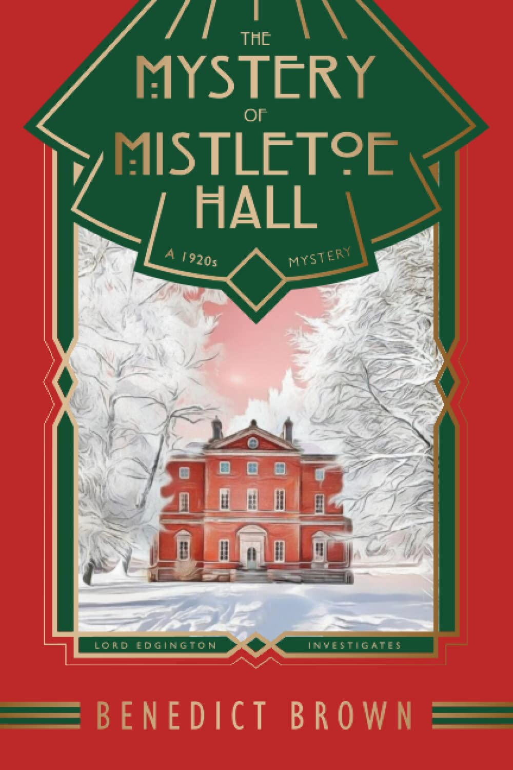 Mystery of Mistletoe Hall: A Standalone 1920s Christmas Mystery book cover