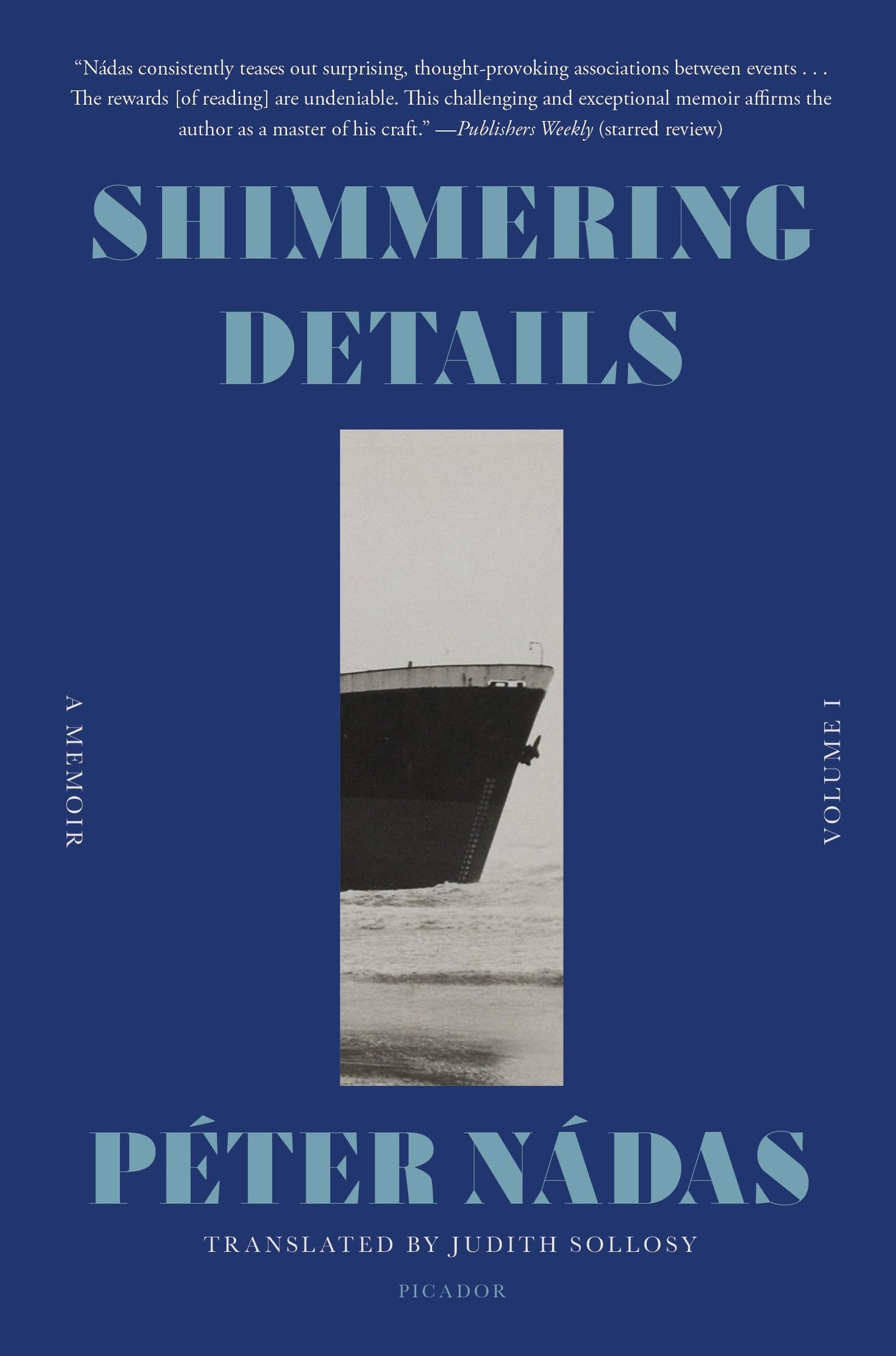 Shimmering Details, Volume I: A Memoir book cover