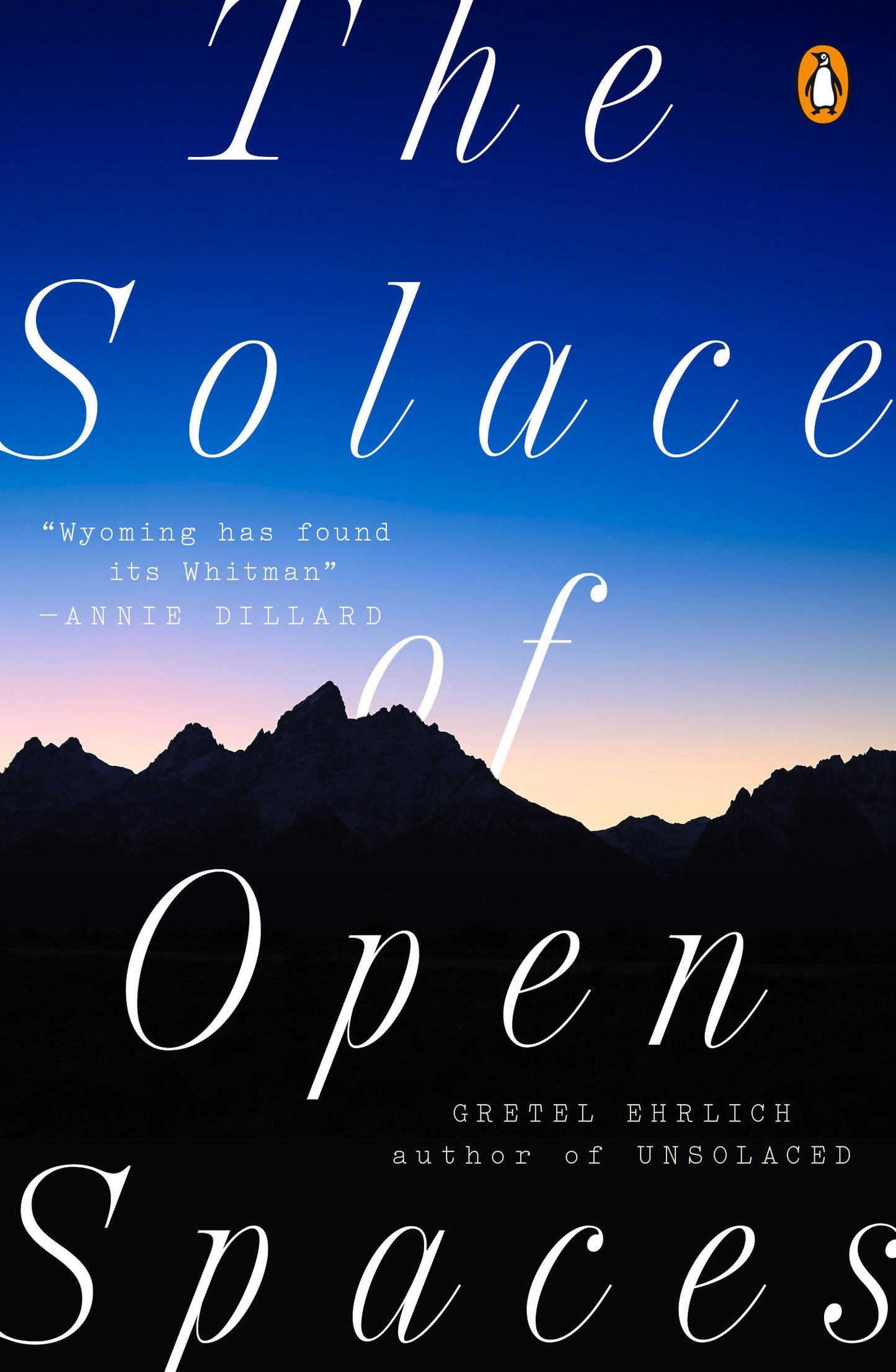 Solace of Open Spaces book cover