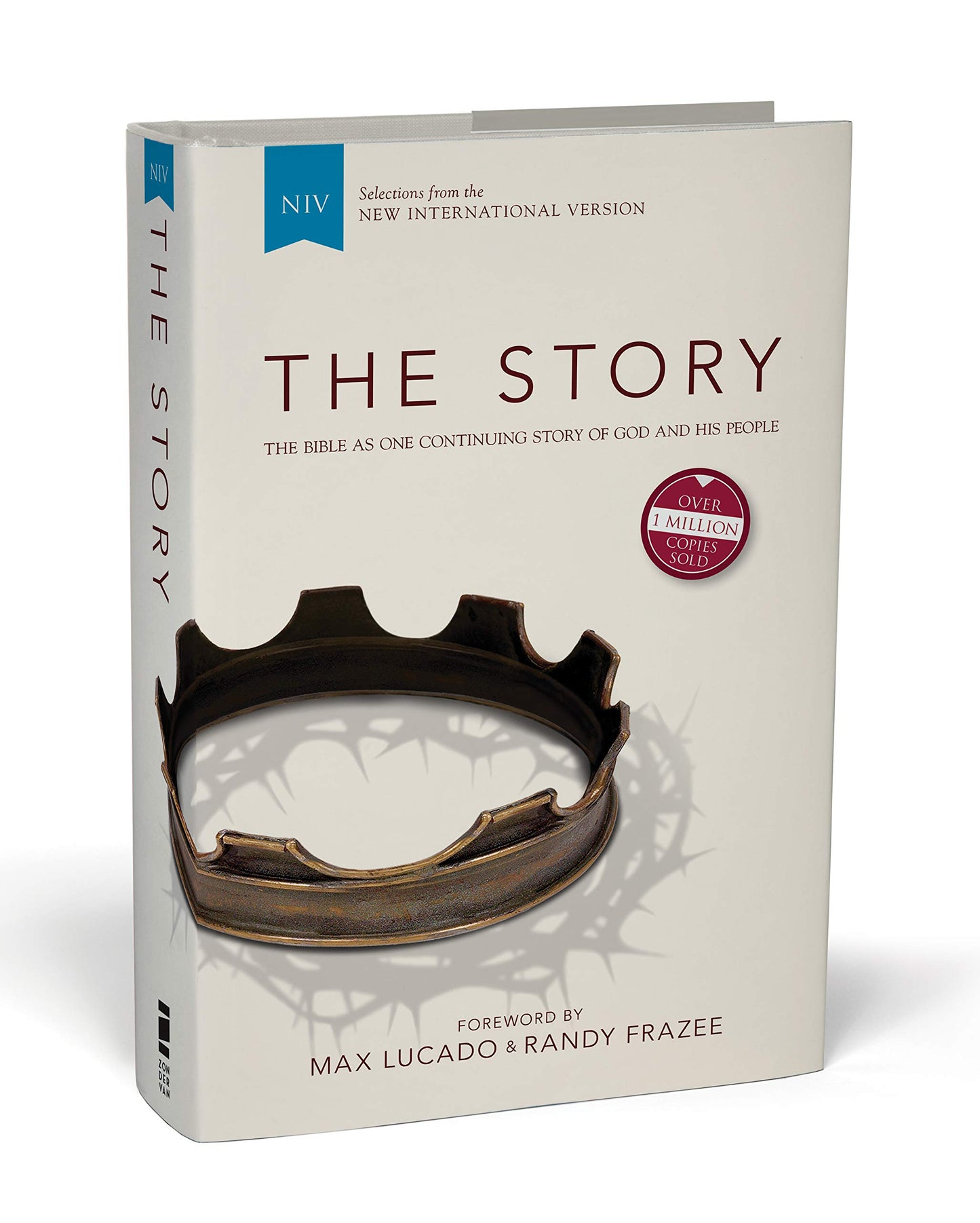 NIV, the Story, Hardcover: The Bible as One Continuing Story of God and His People book cover