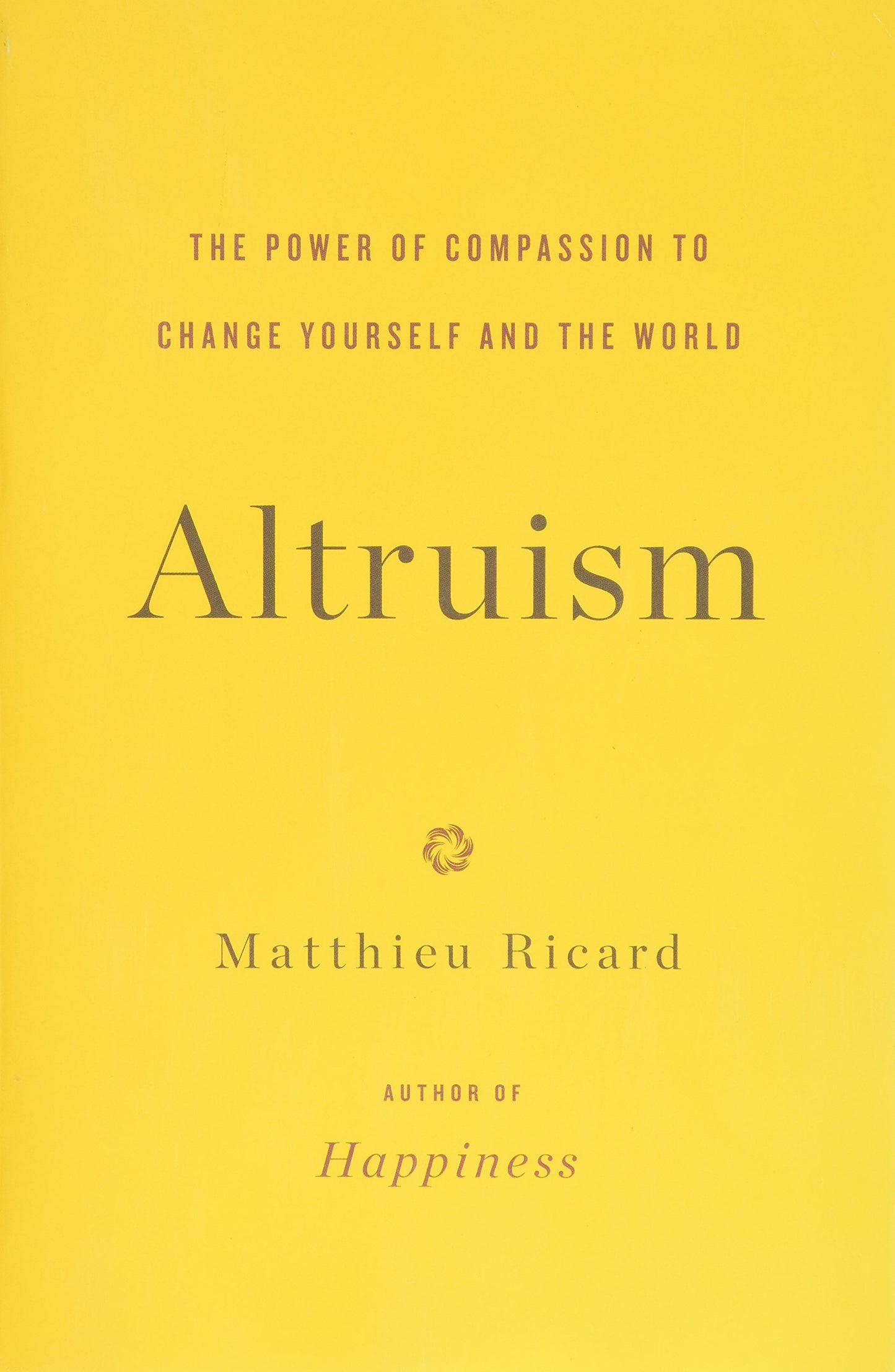 Altruism book cover