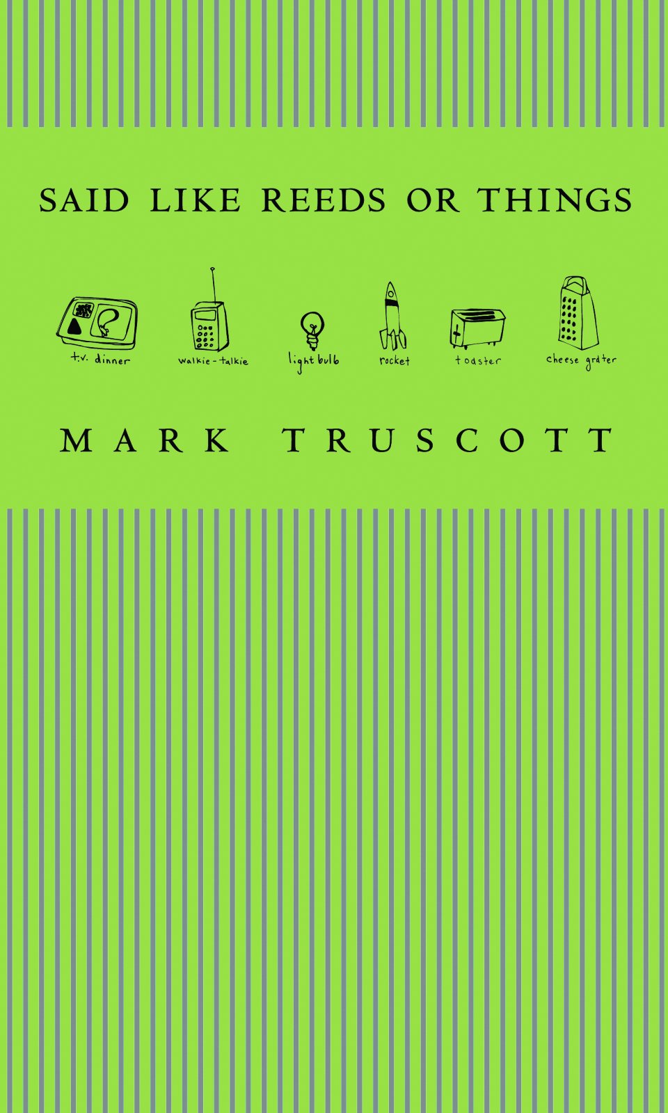 Said Like Reeds or Things book cover