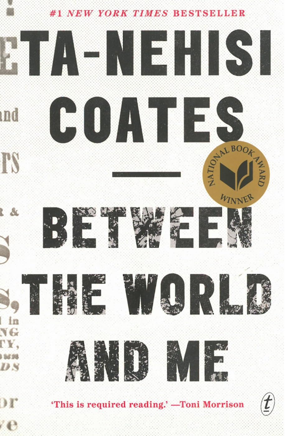 Between the World and Me (UK) book cover