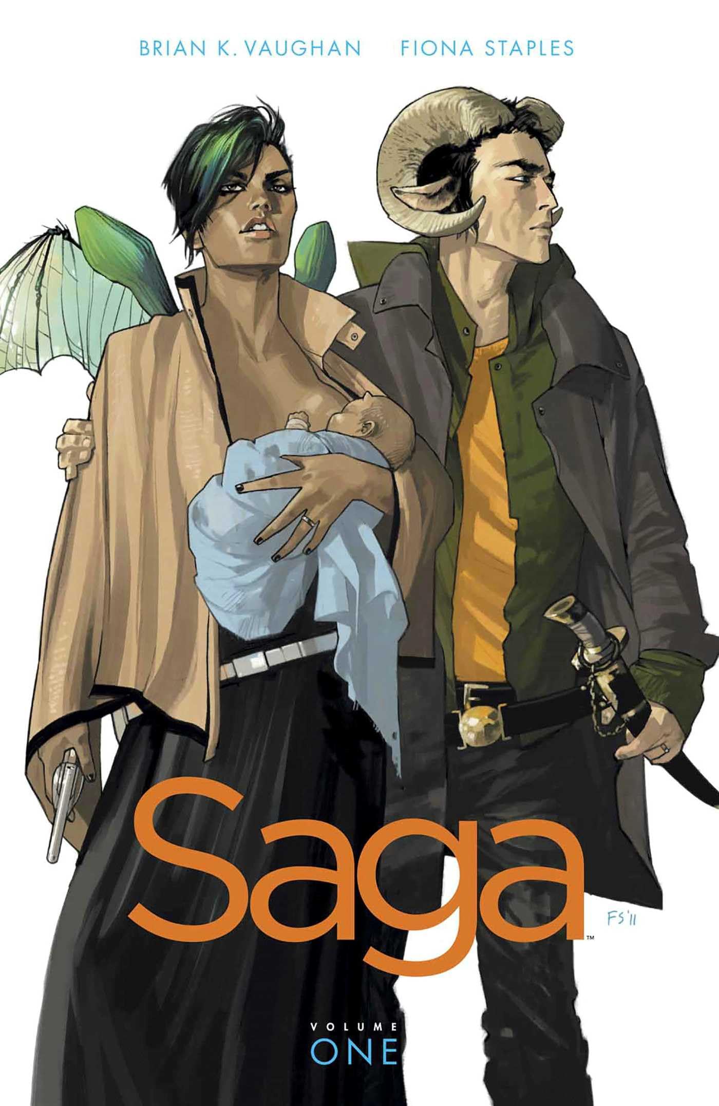 Saga Volume 1 book cover