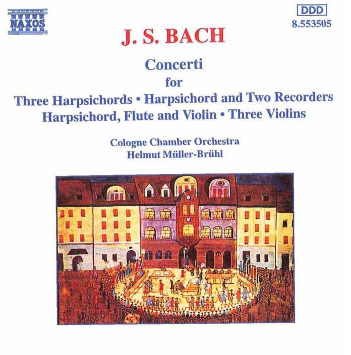 Concerti for Harpsichord Flute & Violin book cover