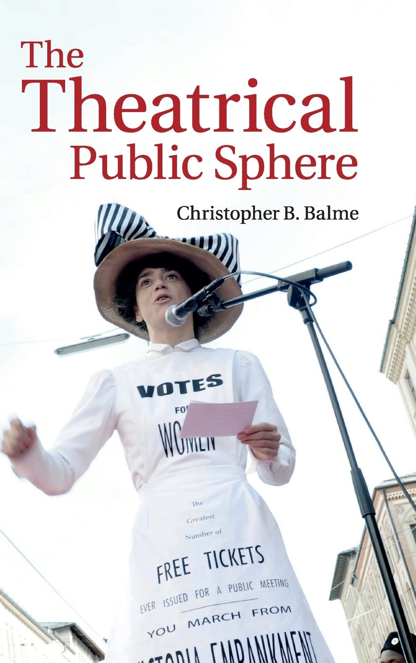 Theatrical Public Sphere book cover