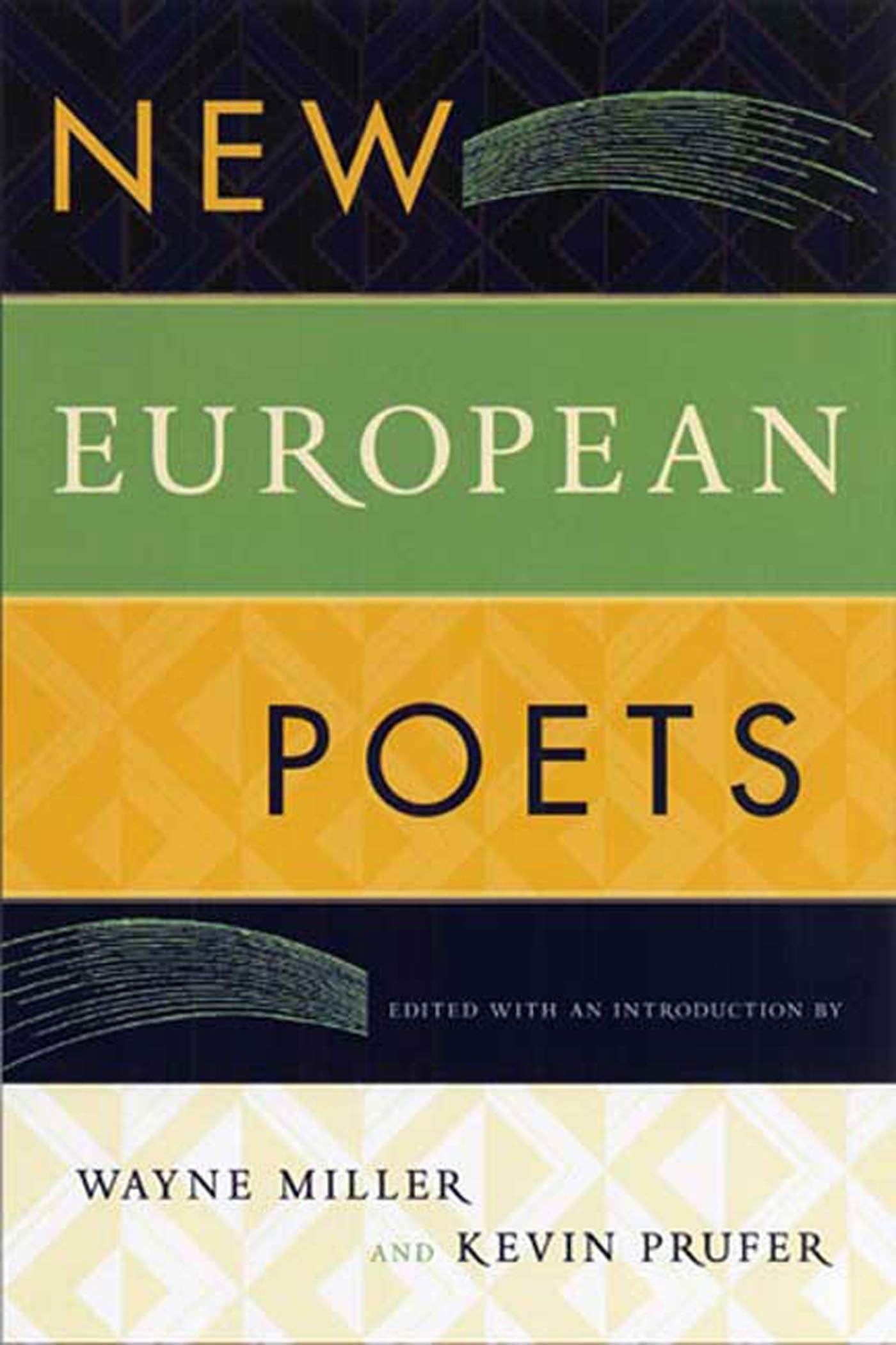 New European Poets book cover