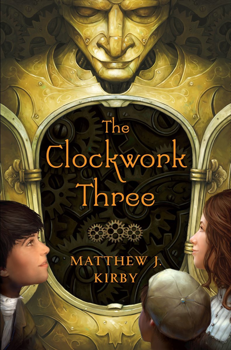 The Clockwork Three book cover