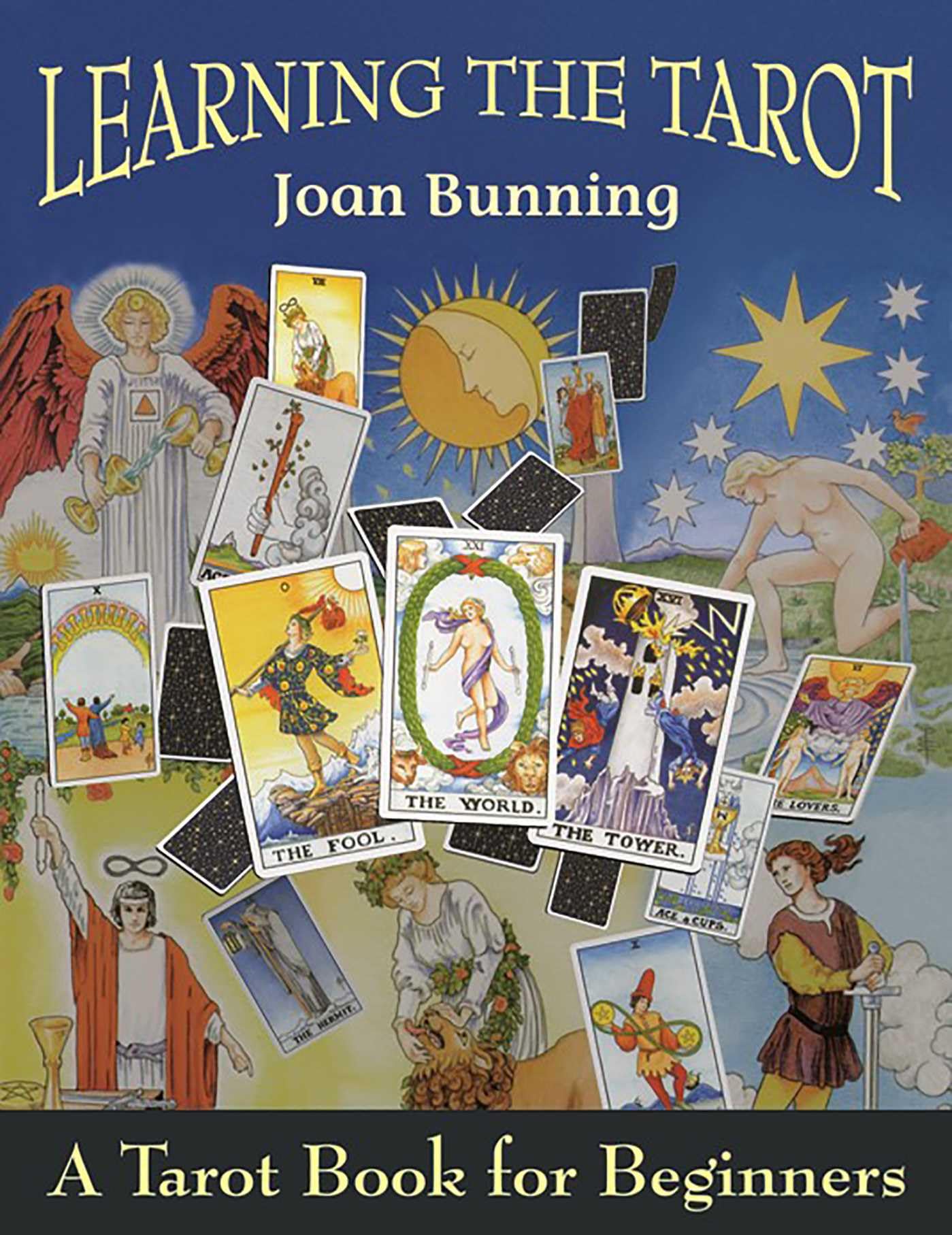 Learning the Tarot: A Tarot Book for Beginners book cover