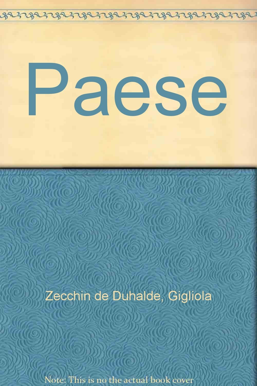 Paese (Spanish Edition) book cover
