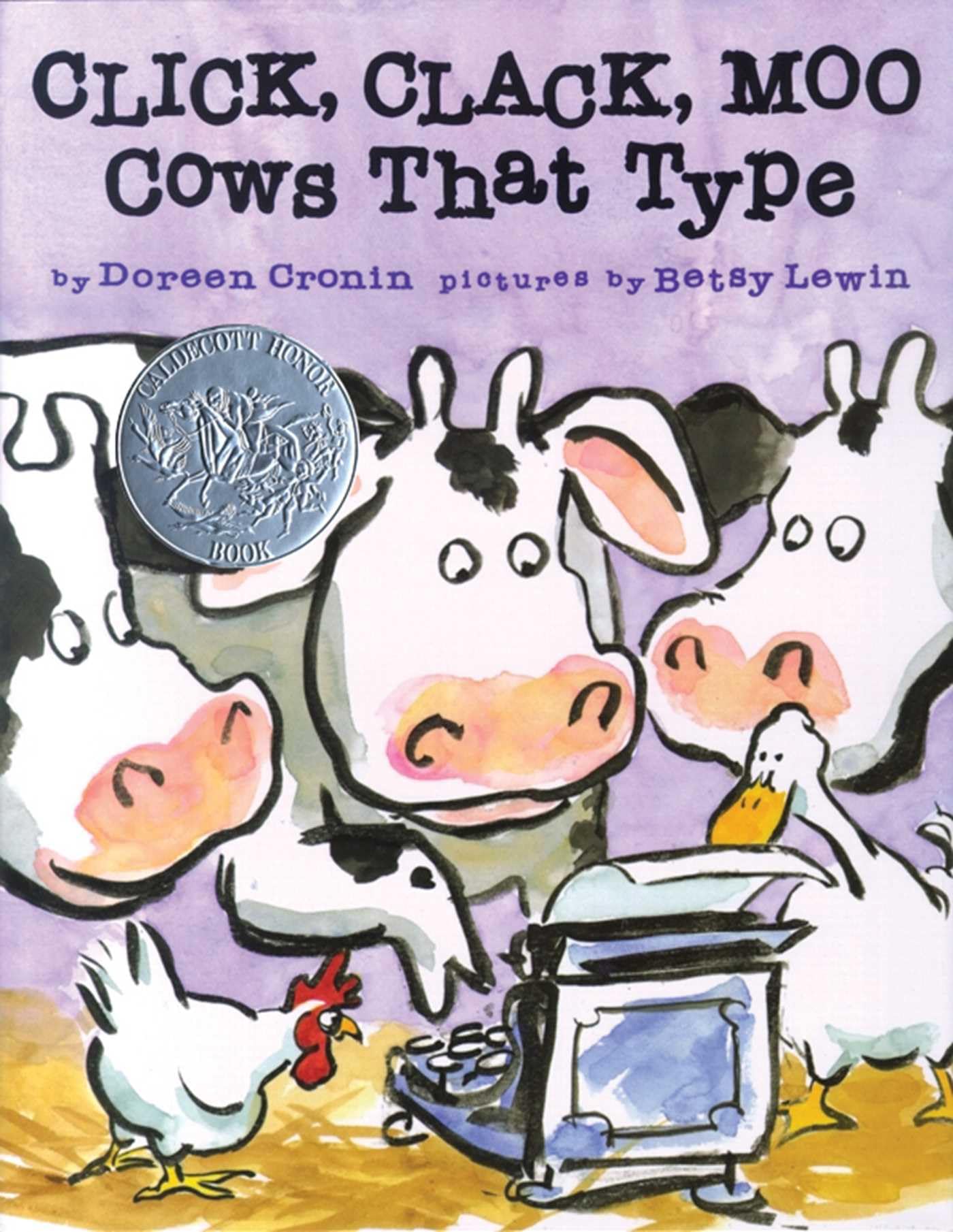 Click, Clack, Moo: Cows That Type book cover