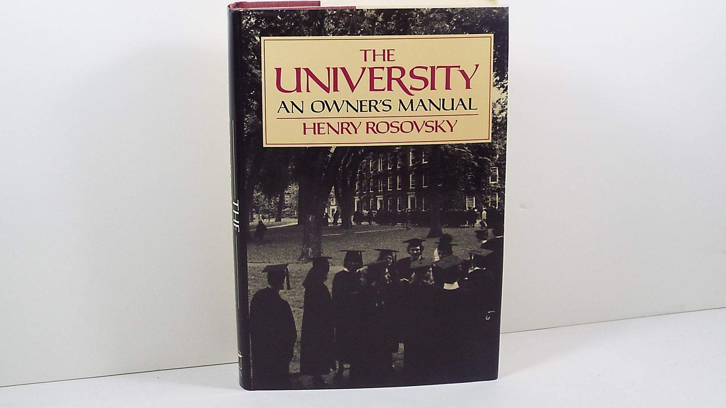 University: An Owner's Manual book cover
