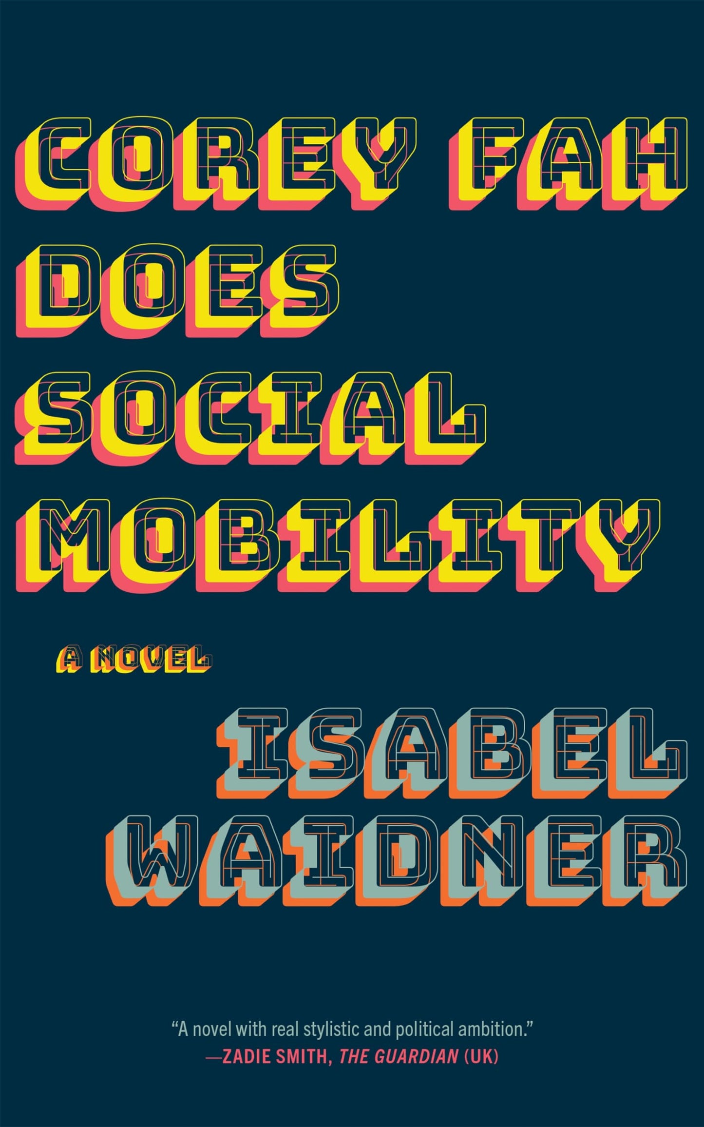 Corey Fah Does Social Mobility book cover
