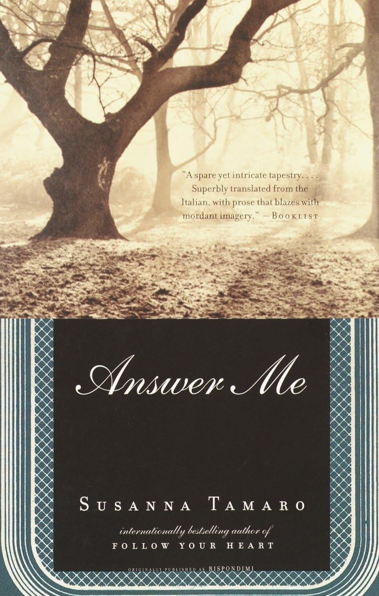 Answer Me book cover