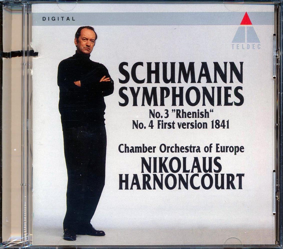 Shumann - Symphonies No. 3 Thenish, No. 4 First Version 1841 (marked/ltd stock) - CD book cover