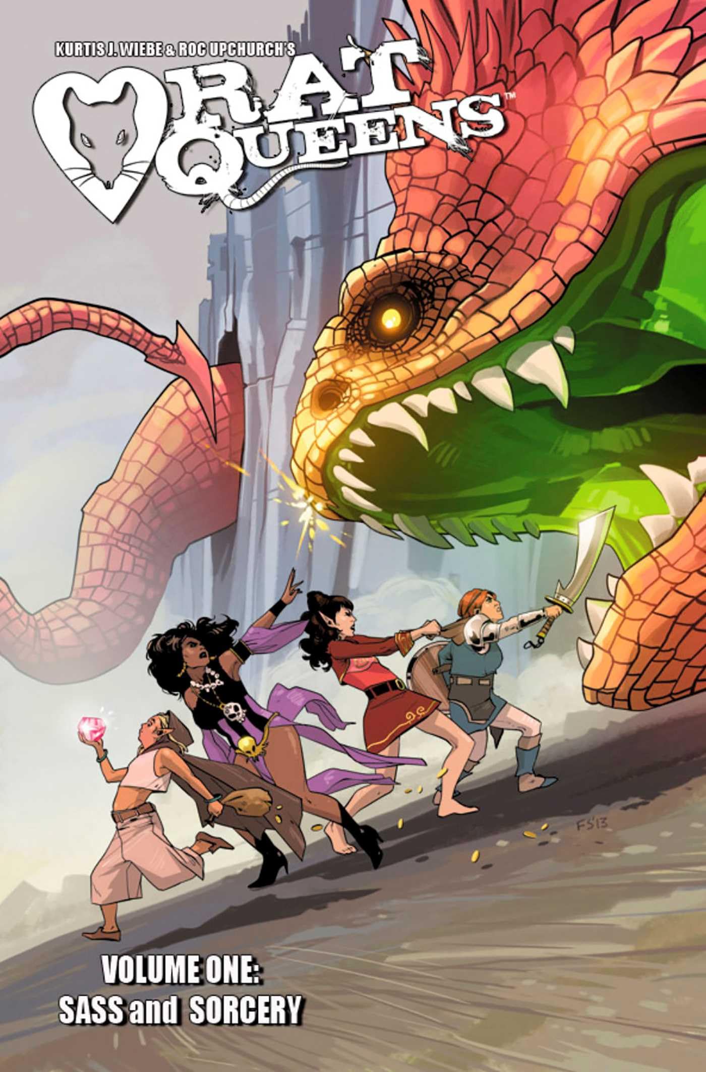 Rat Queens Volume 1: Sass & Sorcery book cover
