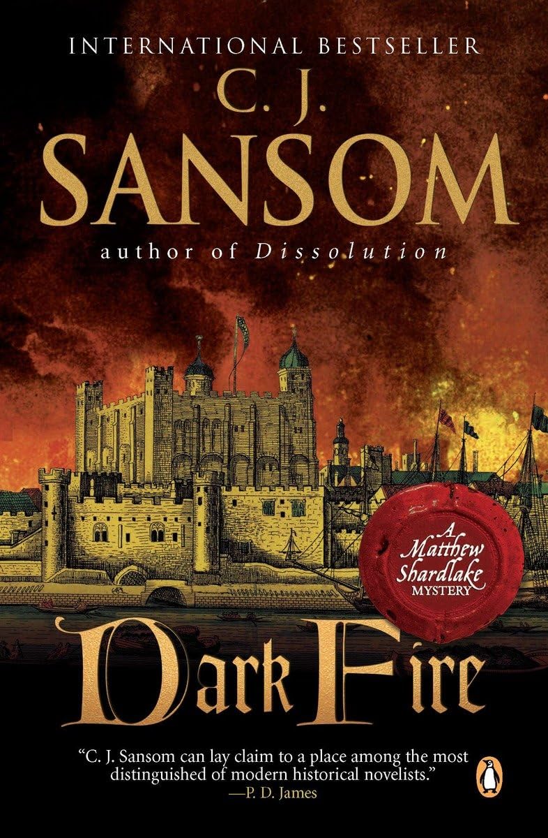 Dark Fire: A Matthew Shardlake Tudor Mystery book cover