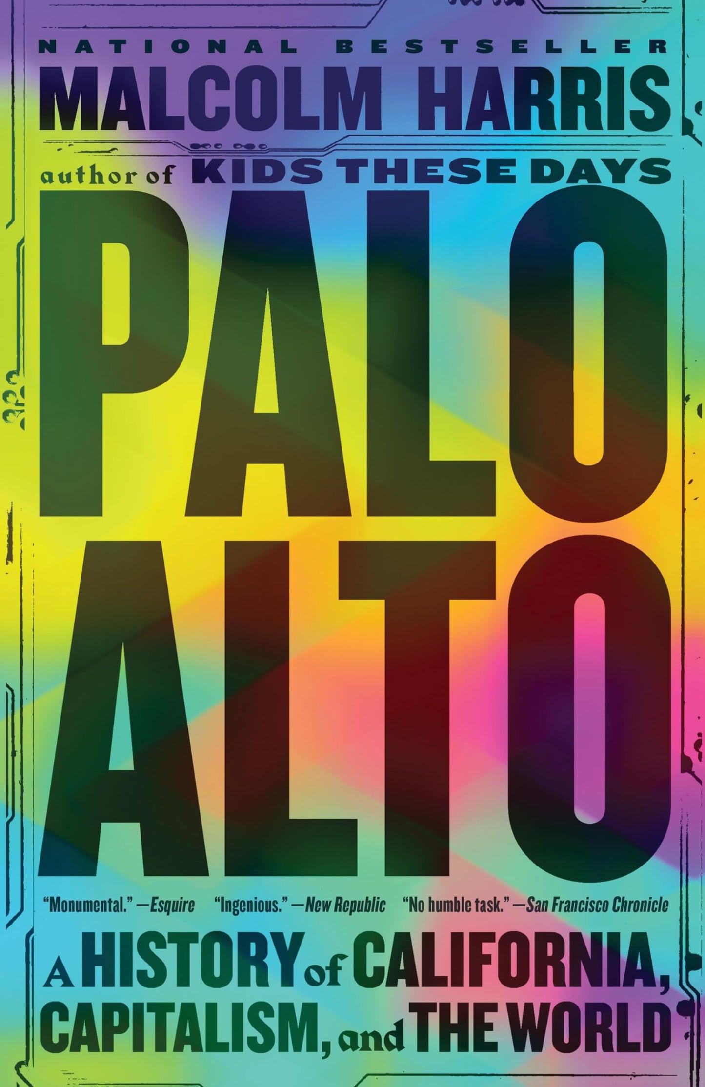 Palo Alto: A History of California, Capitalism, and the World book cover