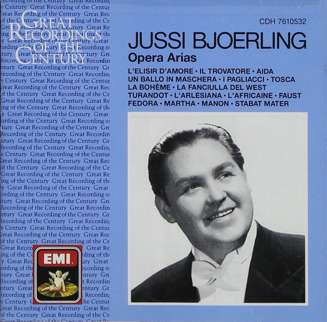 Jussi Bjoerling: Opera Arias Great Recordings of the Centrury book cover