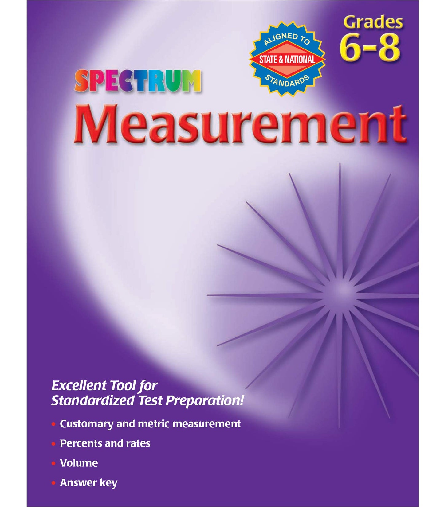 Measurement, Grades 6 - 8 book cover