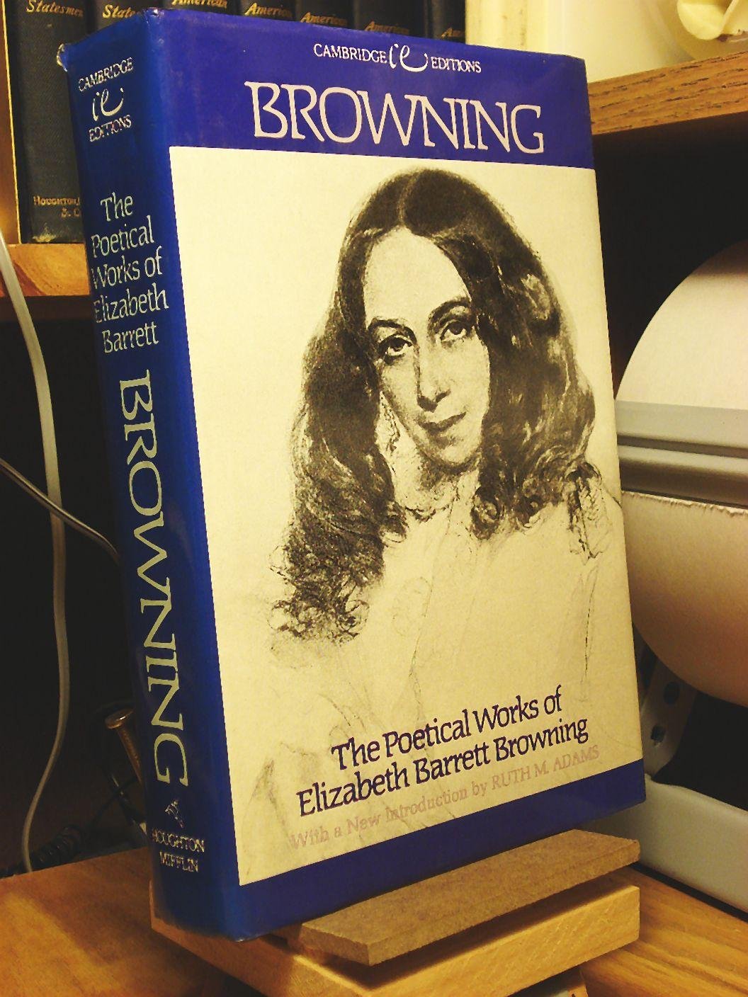 Poetical Works of E. B. Browning book cover