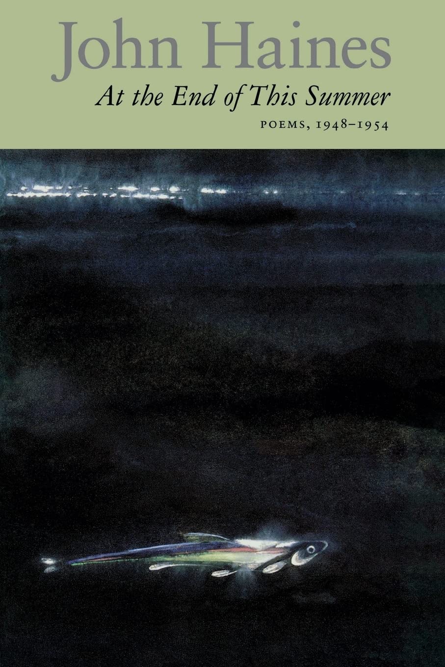 At the End of This Summer: Poems, 1948-1953 book cover