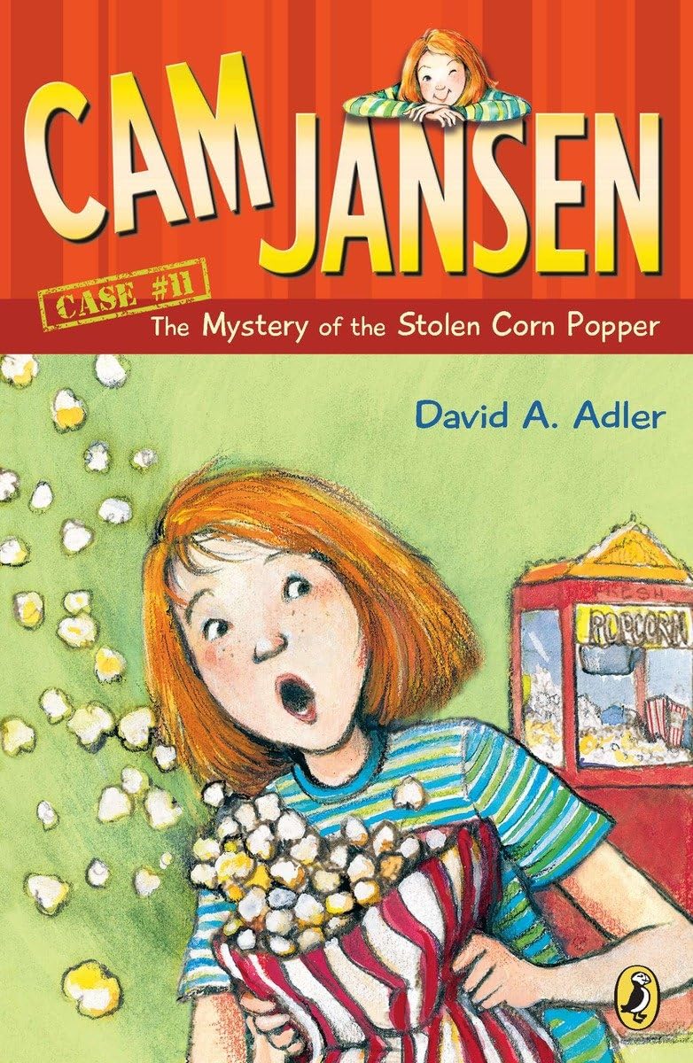 Cam Jansen: the Mystery of the Stolen Corn Popper #11 book cover