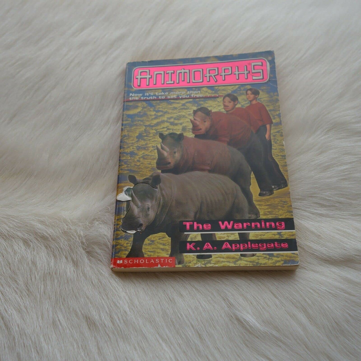 The Warning (Animorphs #16) book cover