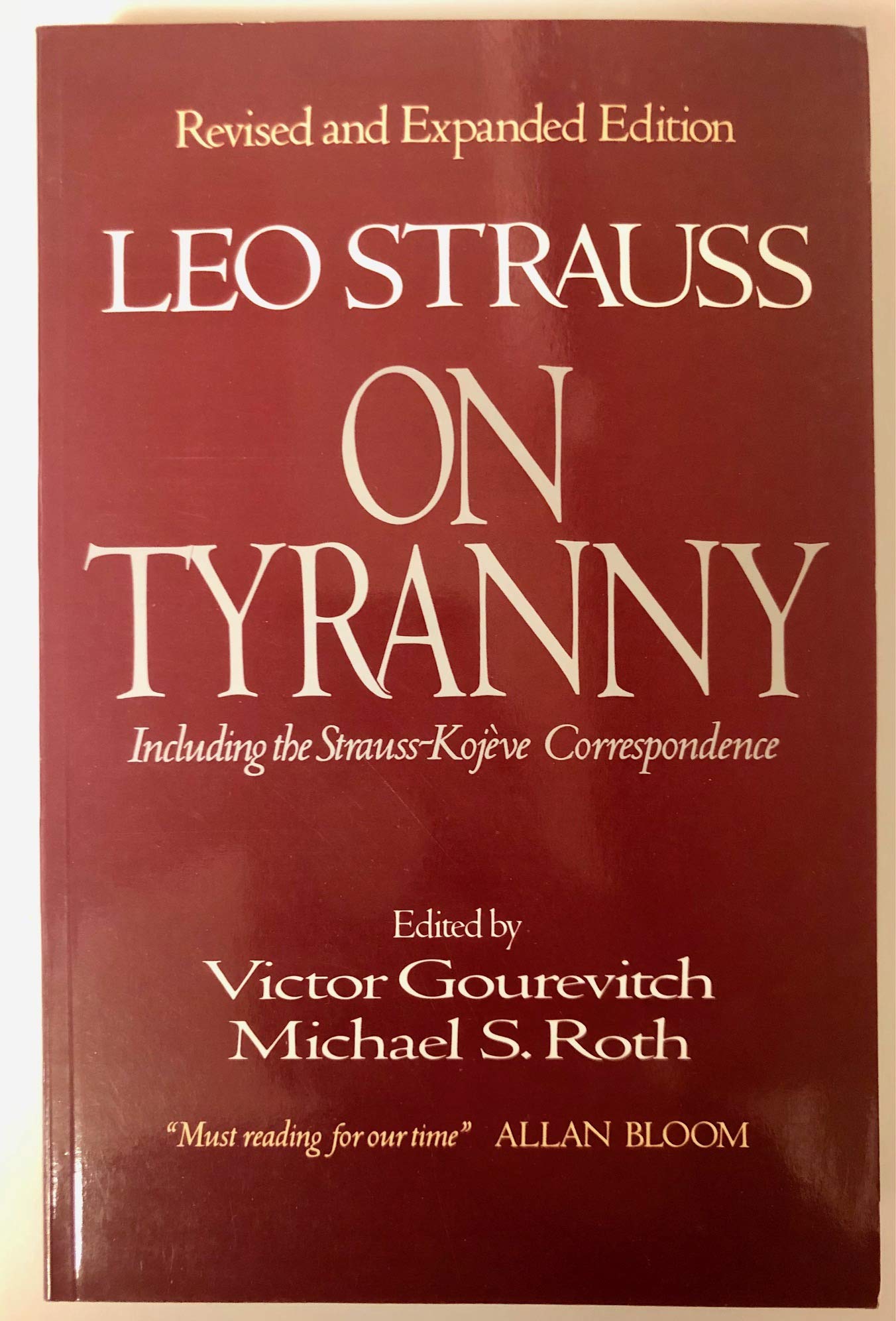 On Tyranny book cover