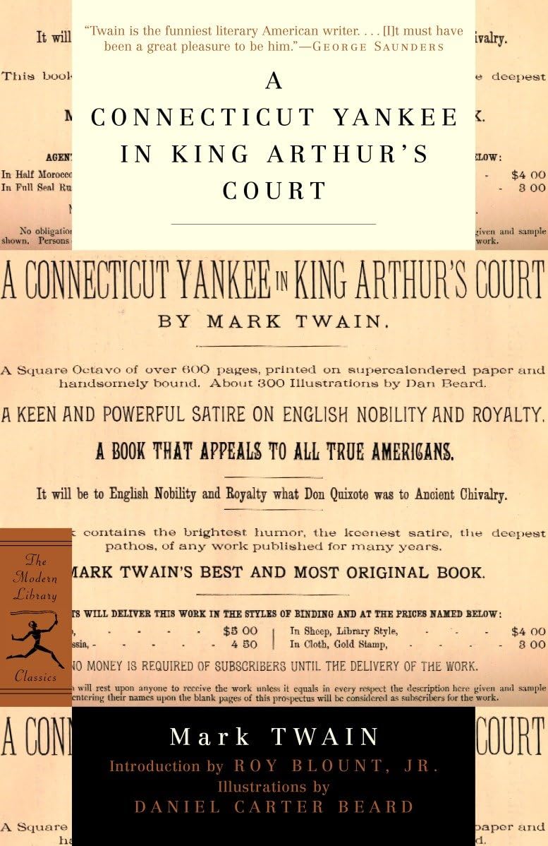 Connecticut Yankee in King Arthur's Court book cover