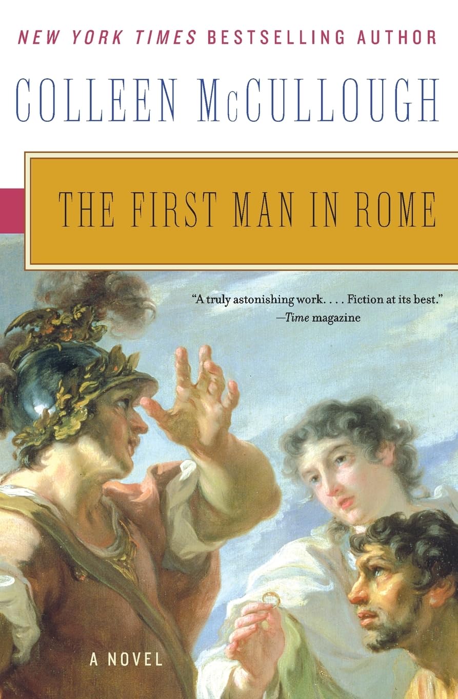 First Man in Rome book cover