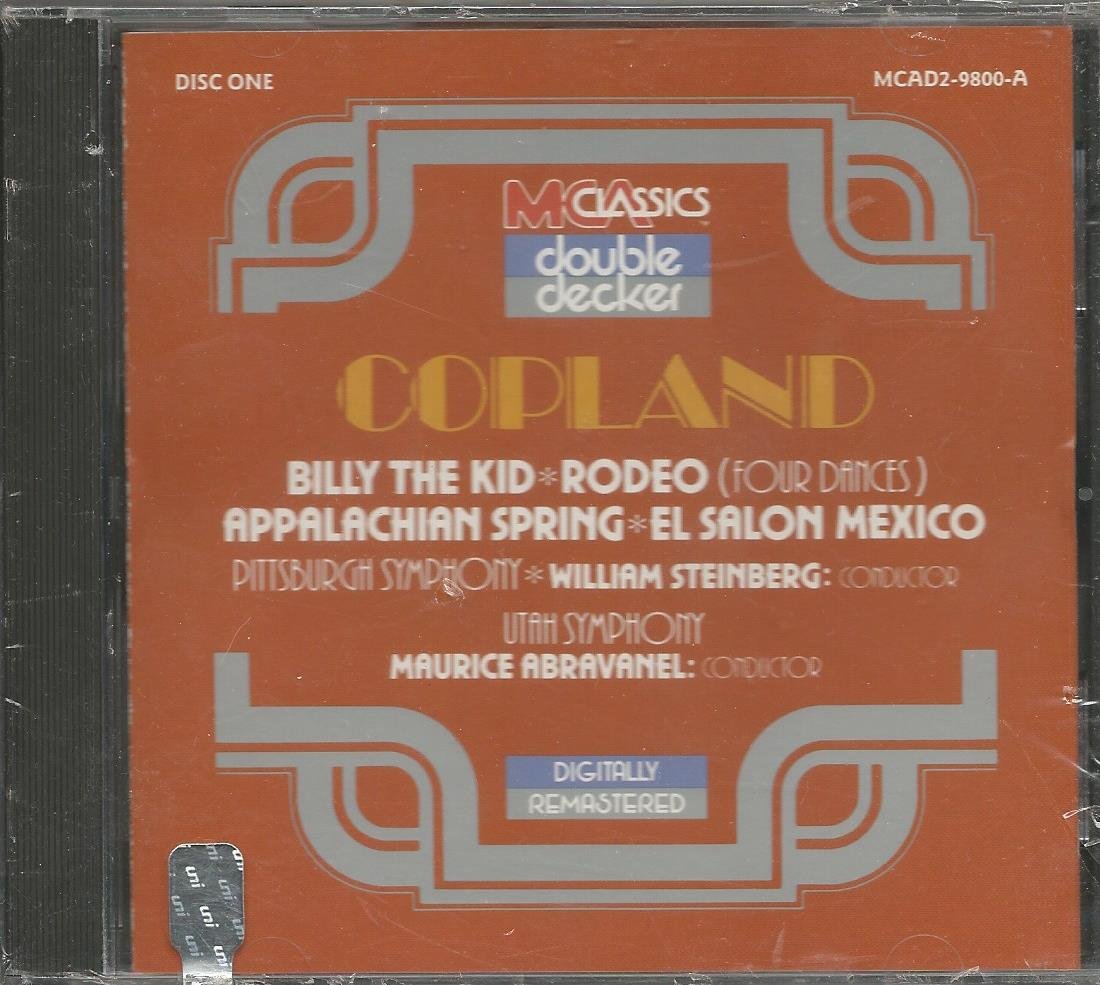 Copland / Billy the Kid / Appalachian Spring / El Salon Mexico book cover