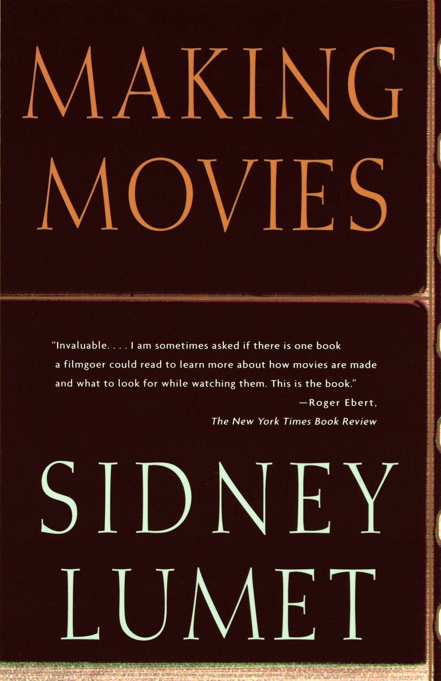 Making Movies book cover