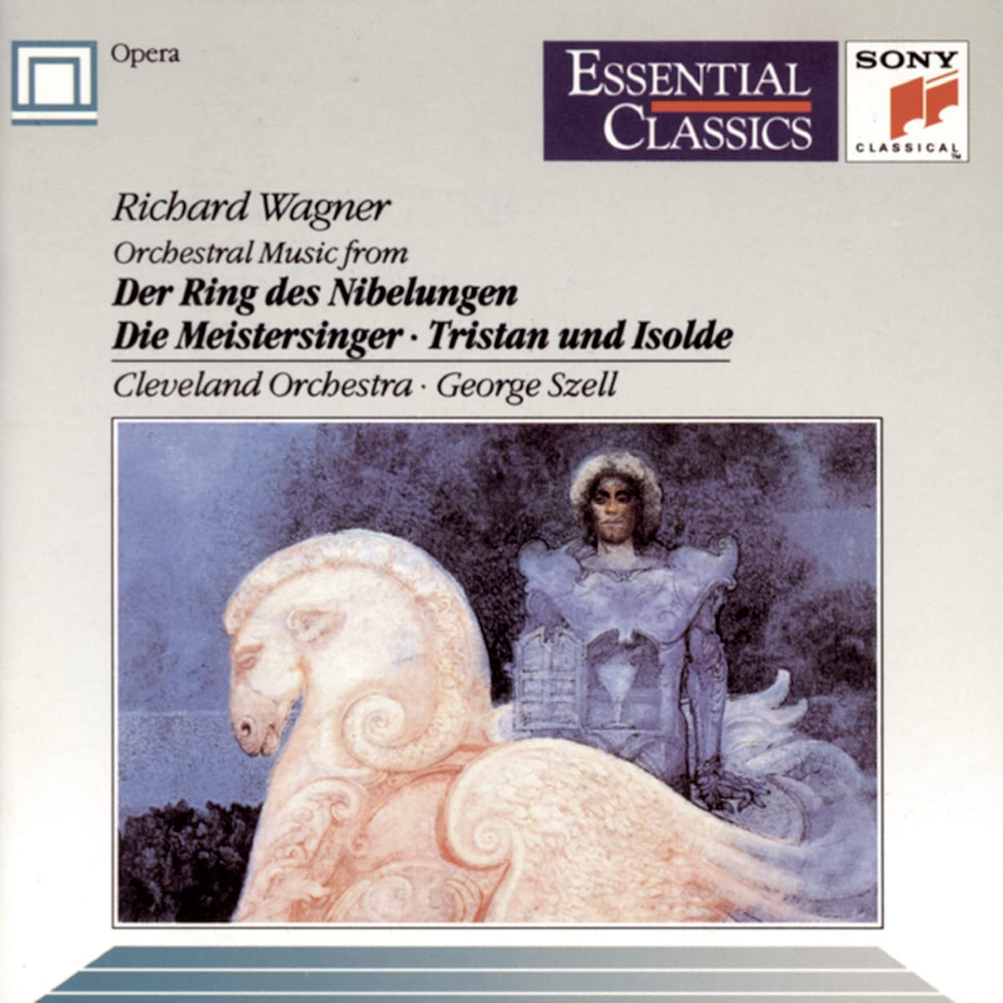 Wagner: Orchestral Music from Der Ring des Nibelungen, Die Meistersinger, Tristan und Isolde (Essential Classics) book cover