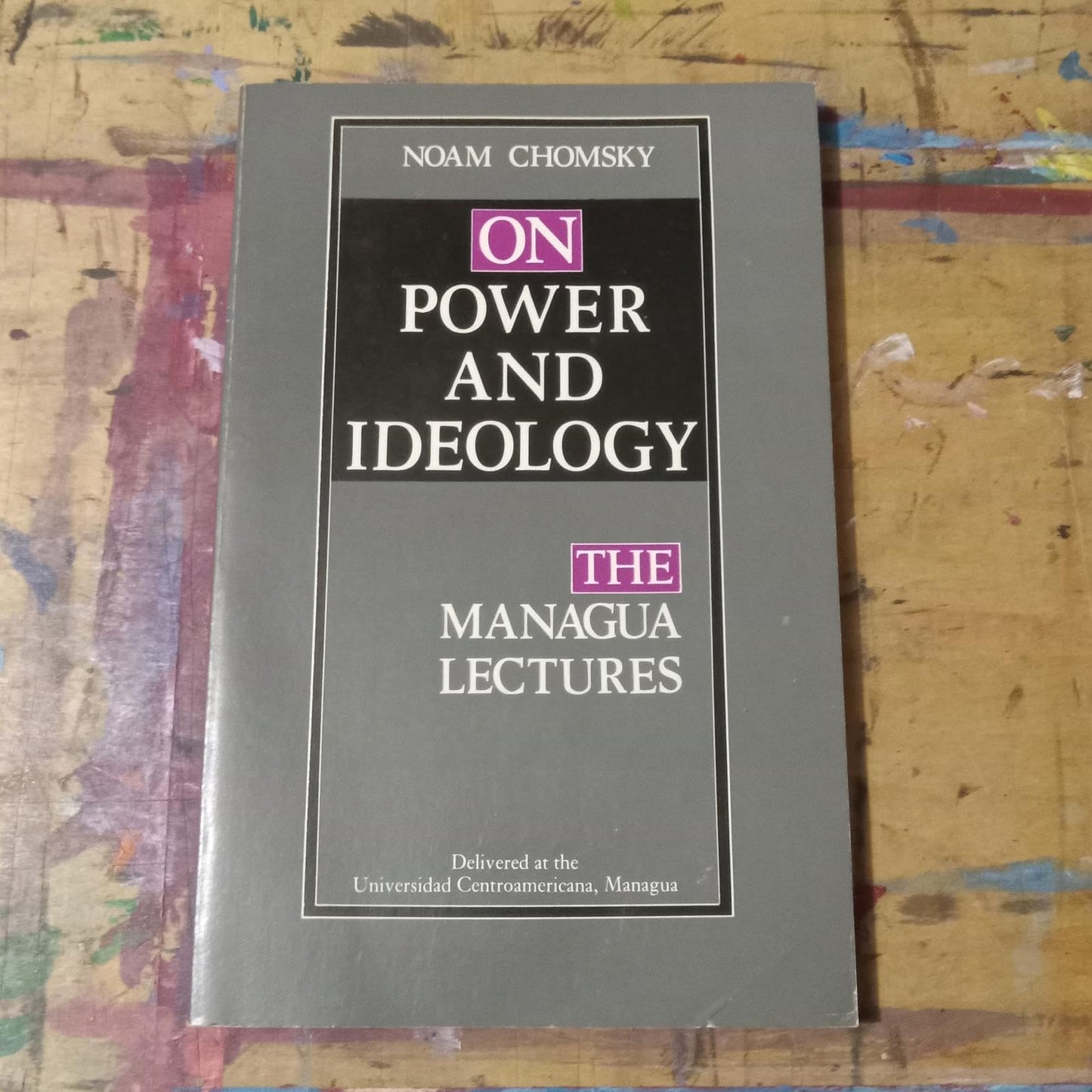 On Power and Ideology: The Managua Lectures book cover