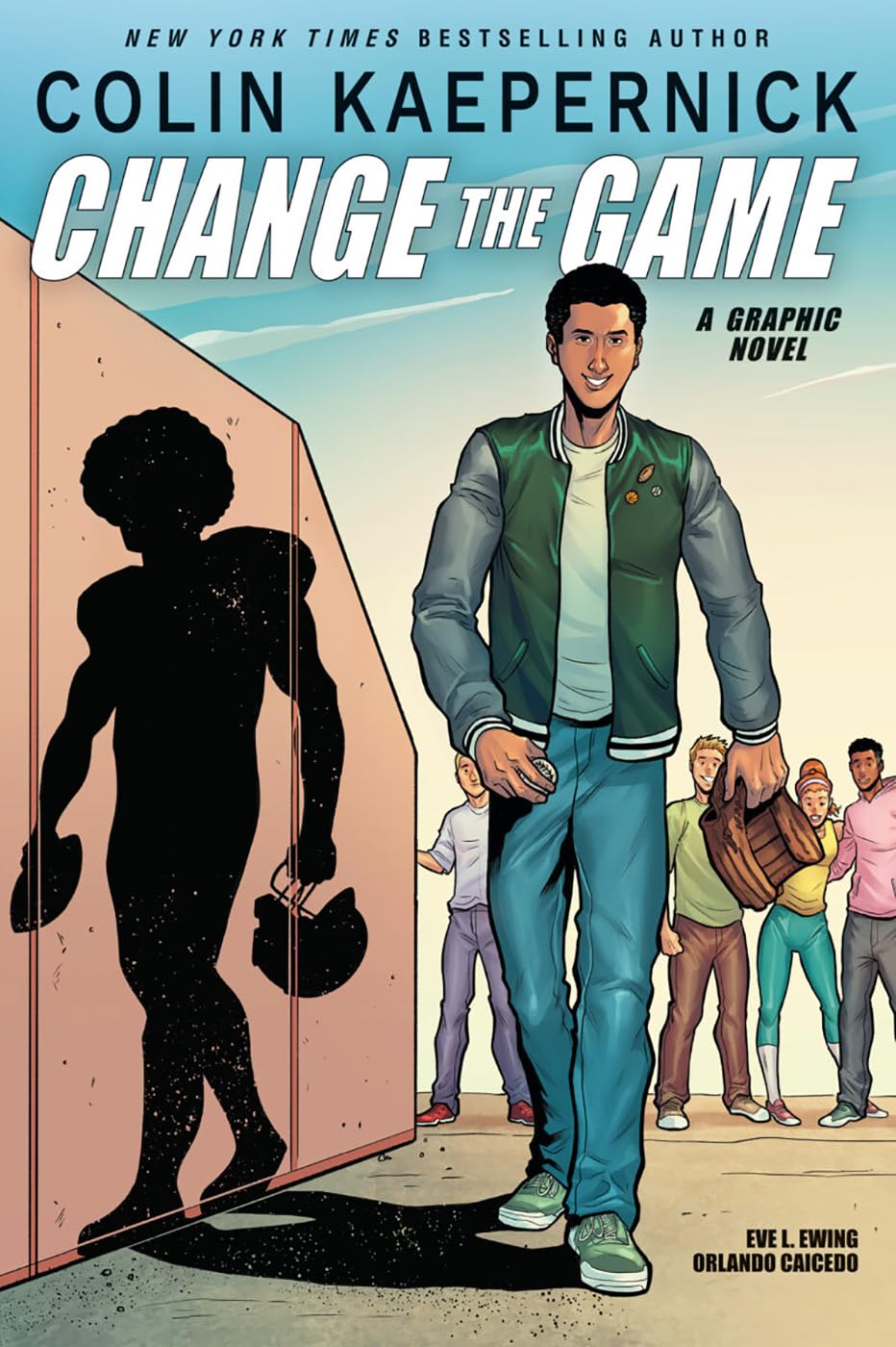 Colin Kaepernick: Change the Game (Graphic Novel Memoir) book cover