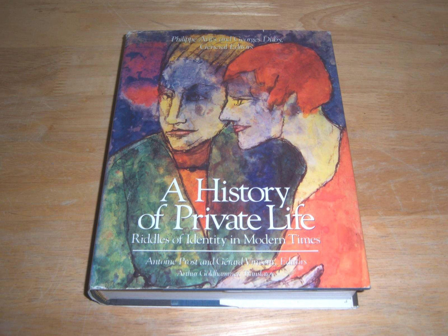 History of Private Life, Volume V: Riddles of Identity in Modern Times book cover