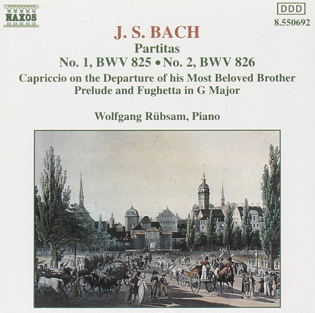 Partiten 1+2 / Capriccio / + book cover
