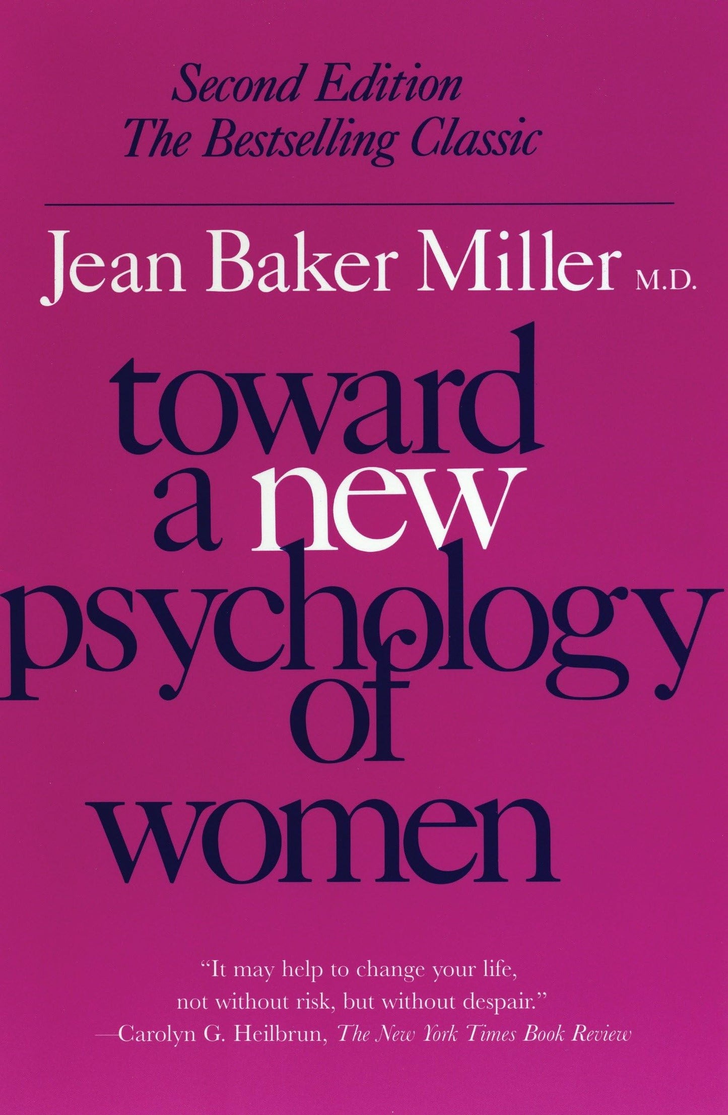 Toward a New Psychology of Women book cover