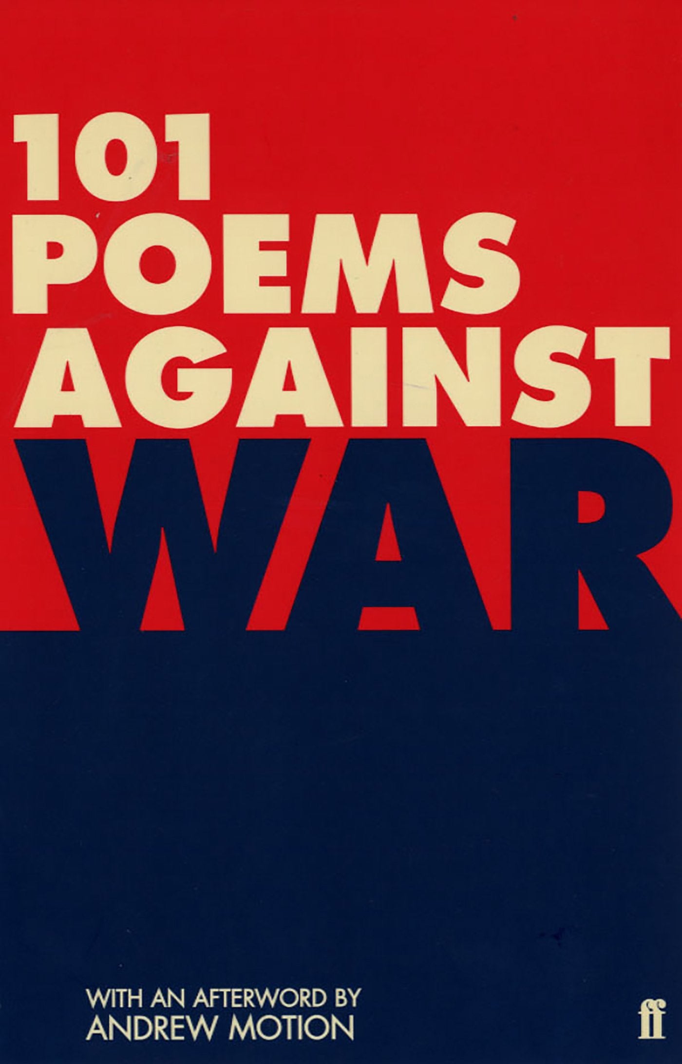 101 Poems Against War book cover