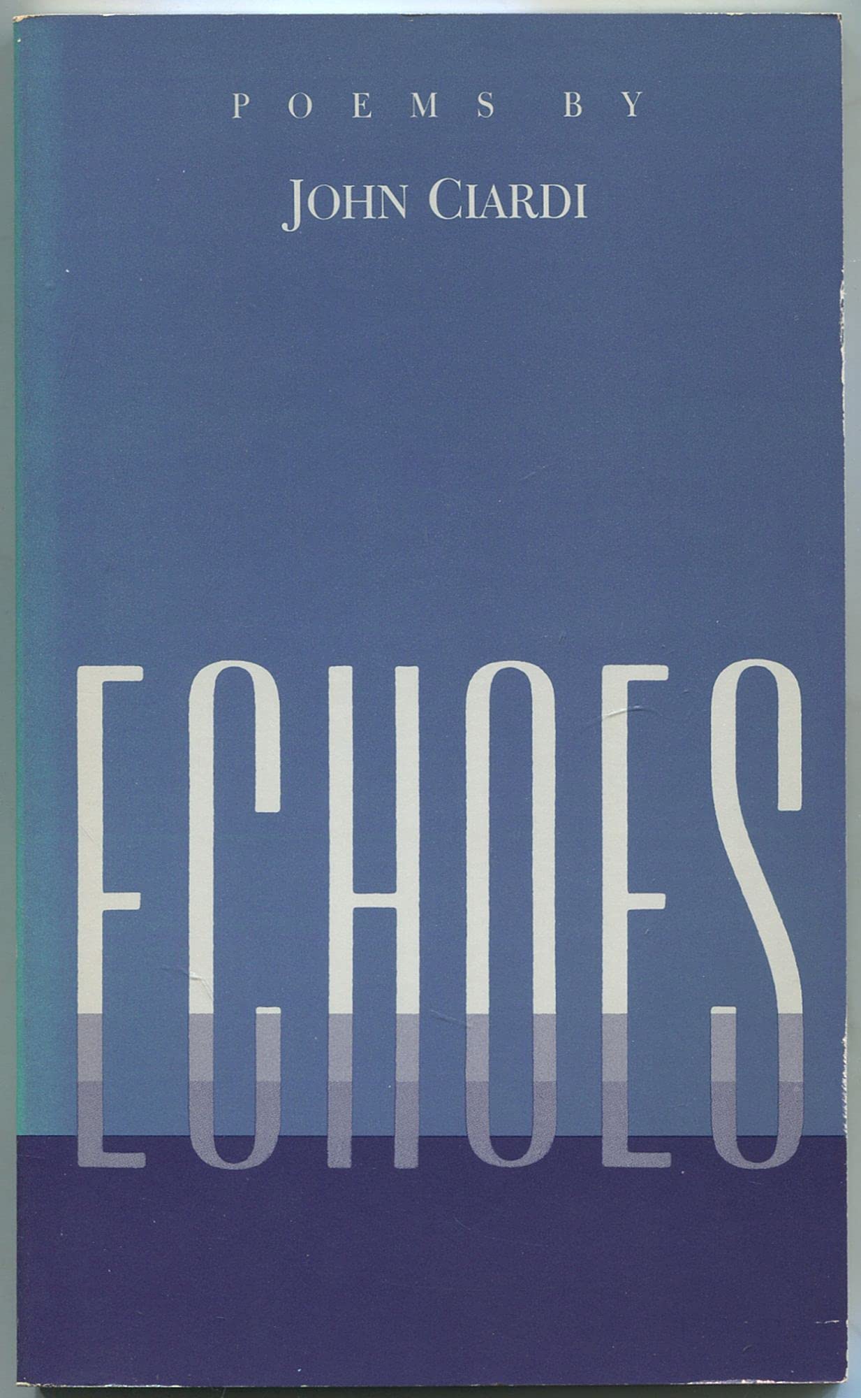 Echoes: Poems Left Behind book cover