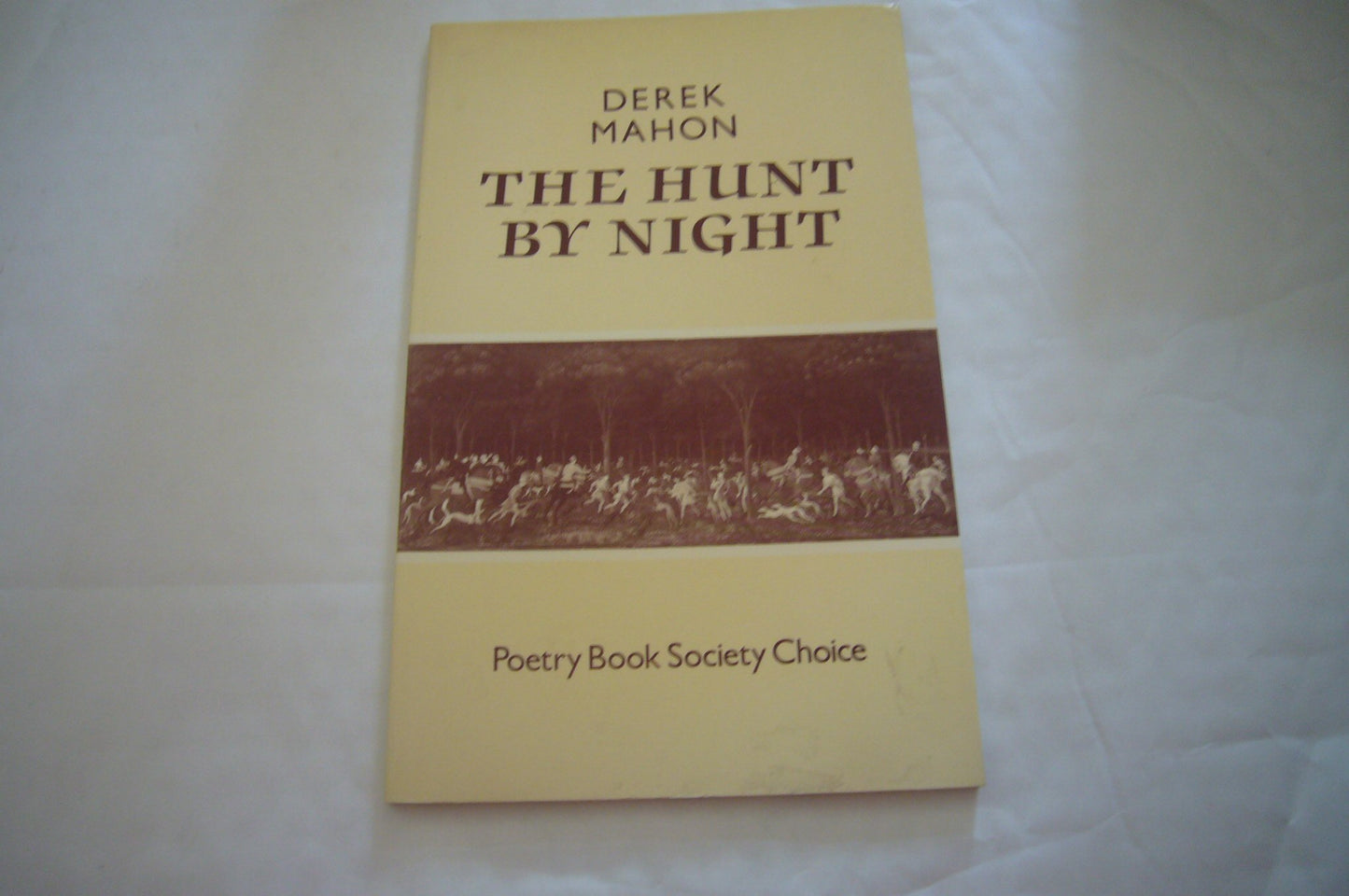 The Hunt by Night (Oxford Poets) book cover