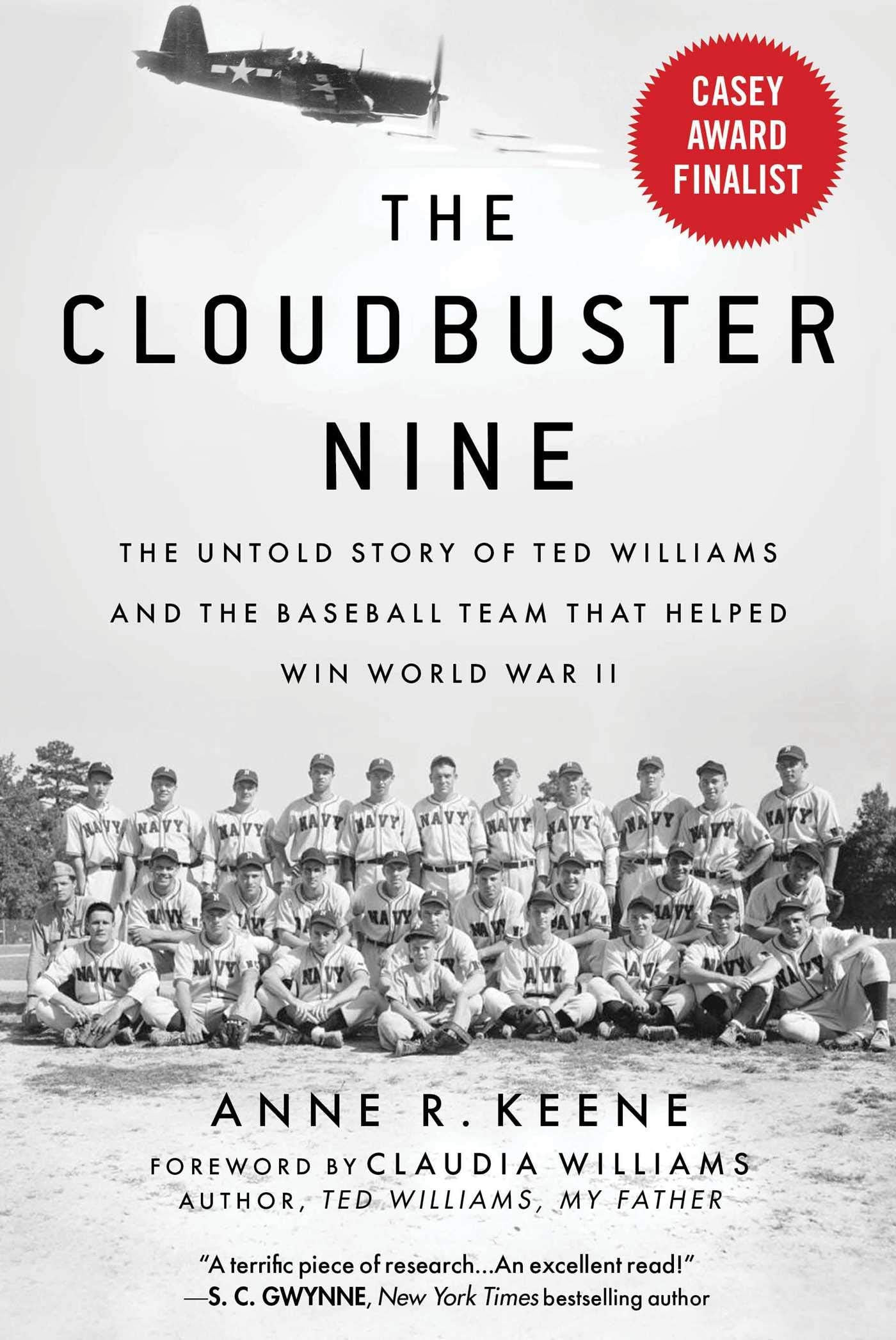 Cloudbuster Nine: The Untold Story of Ted Williams and the Baseball Team That Helped Win World War II book cover