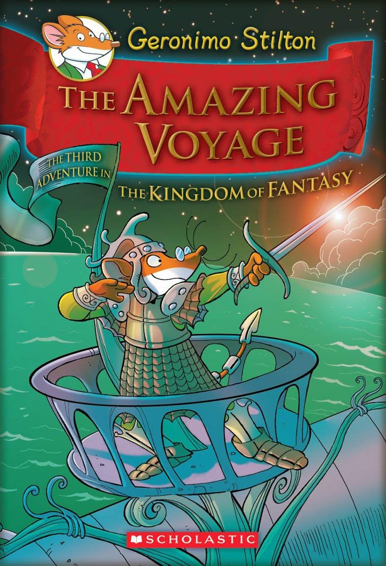 Amazing Voyage (Geronimo Stilton and the Kingdom of Fantasy #3): The Third Adventure in the Kingdom of Fantasyvolume 3 book cover