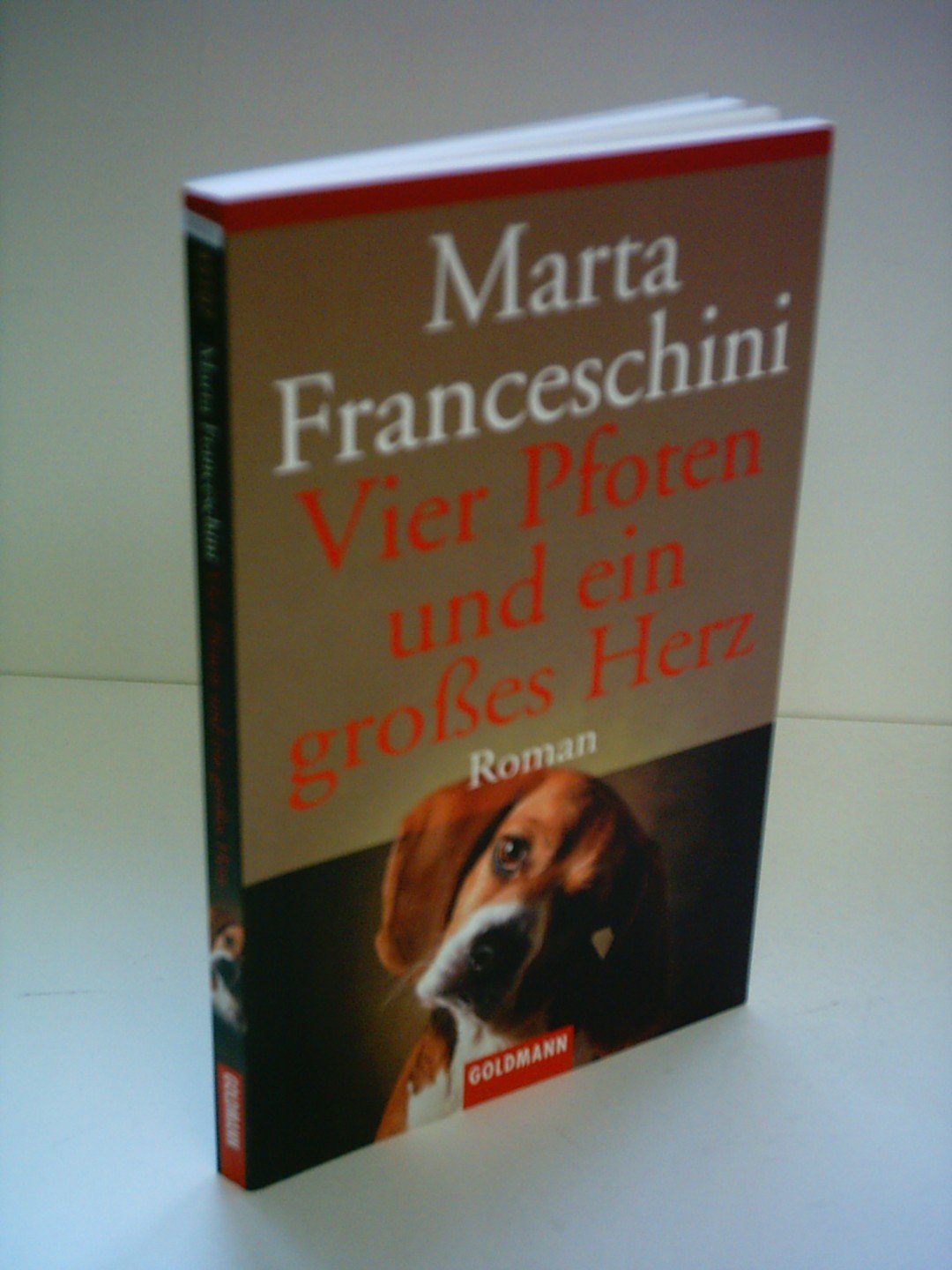 Vier Pfoten und ein großes Herz. book cover