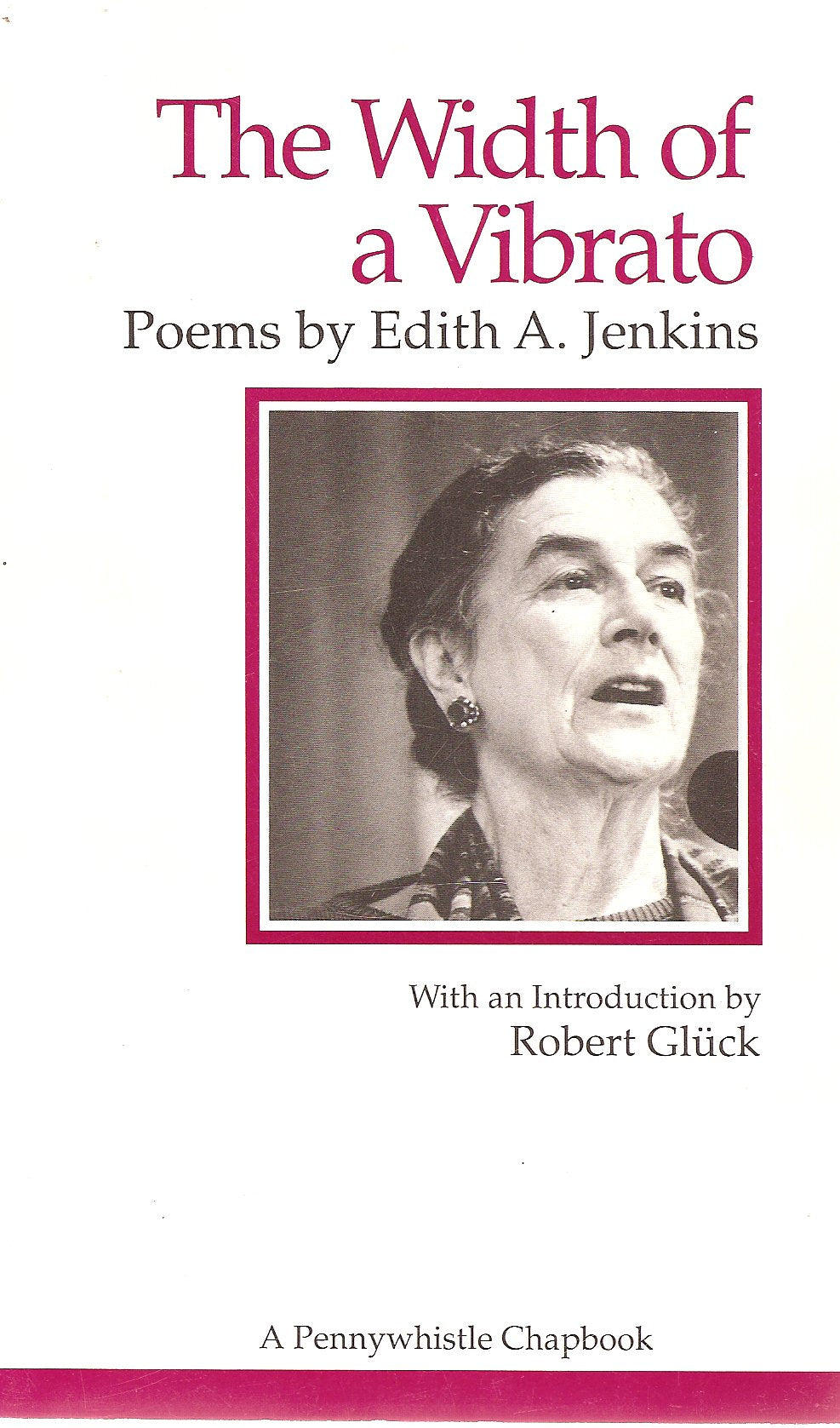Width of a Vibrato book cover