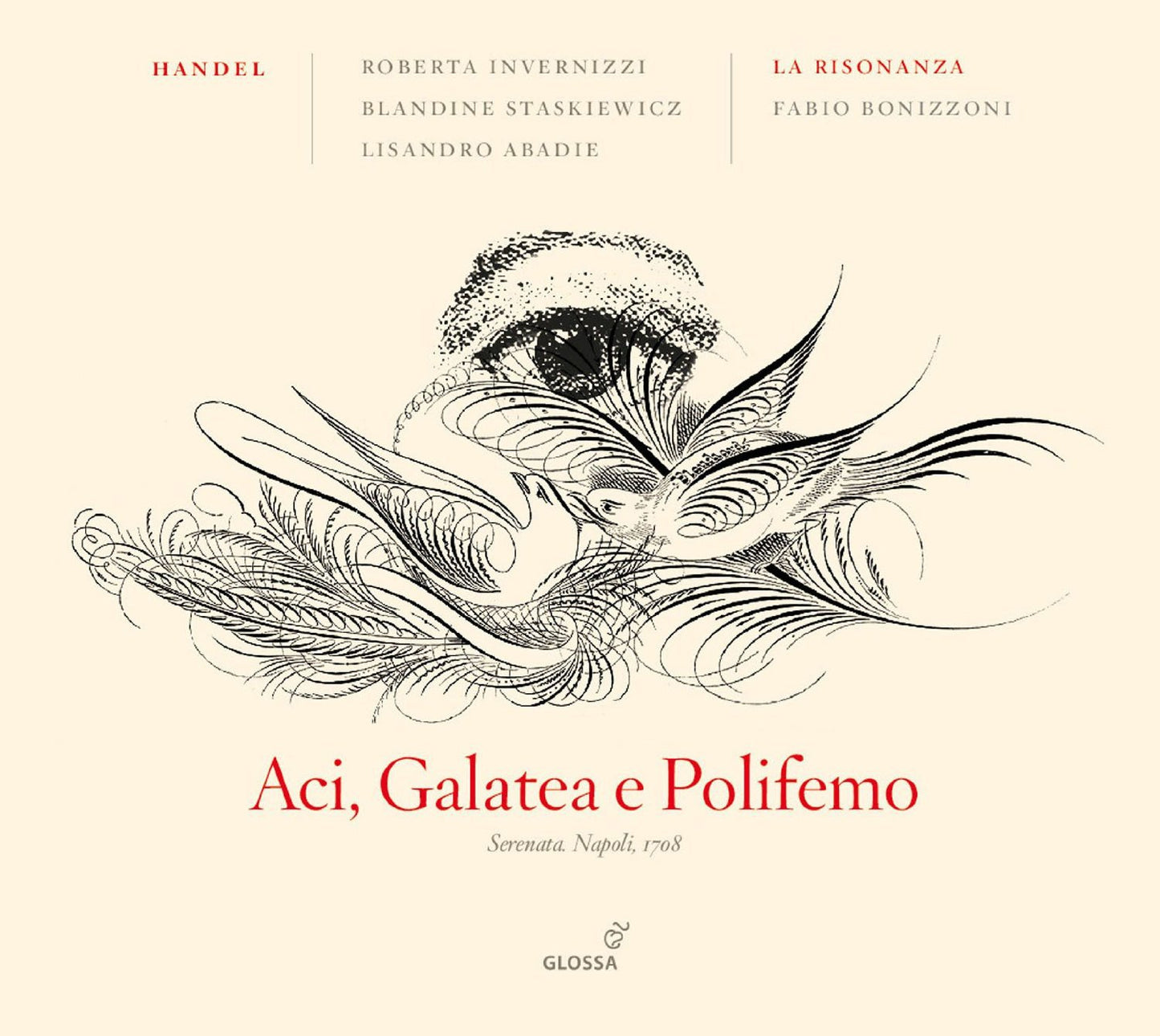 Aci Galatea E Polifemo book cover