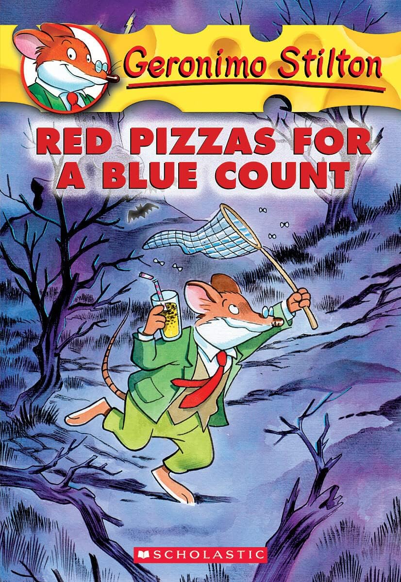 Red Pizzas for a Blue Count (Geronimo Stilton #7) book cover